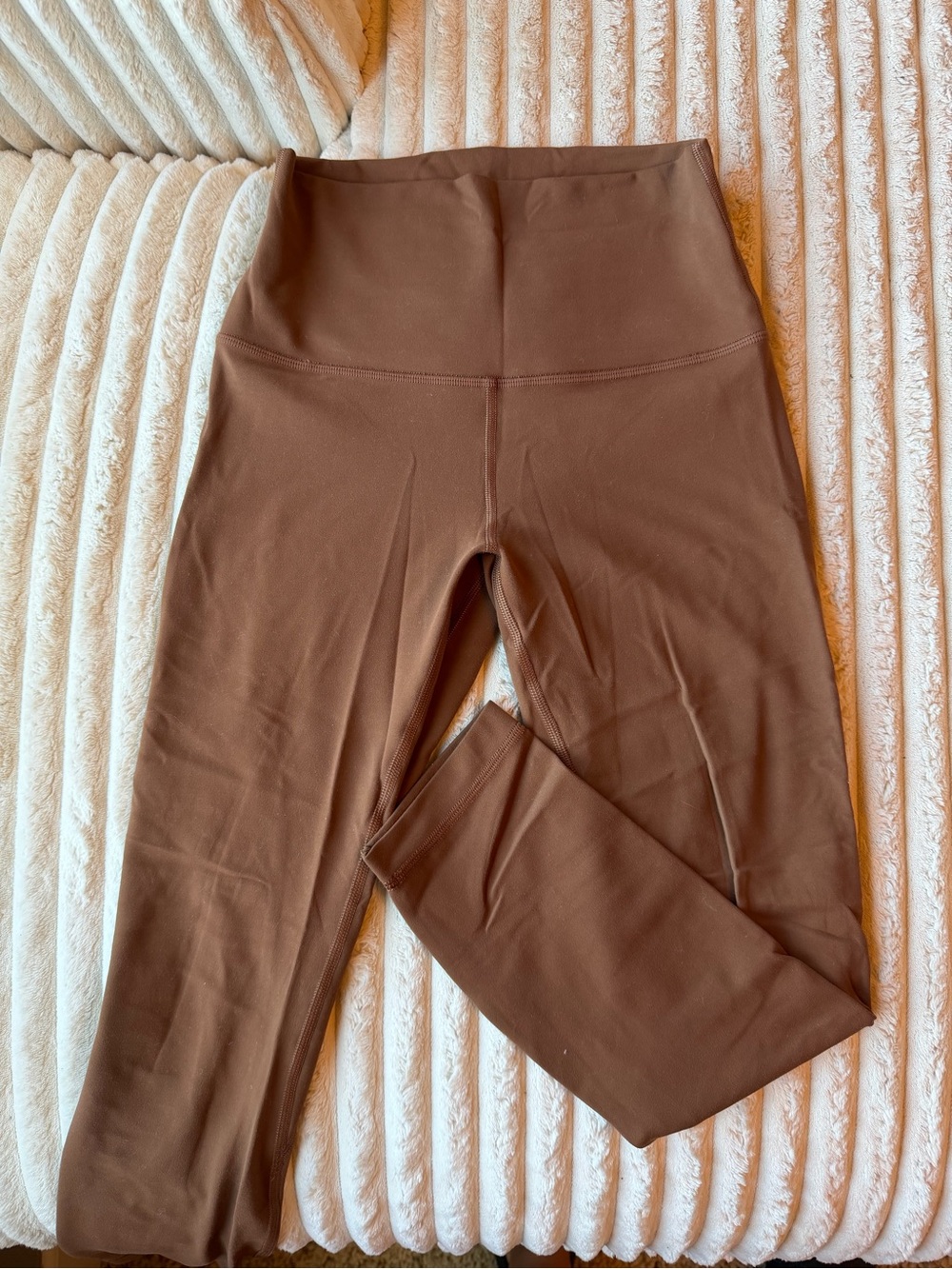 High-Waist Brown Lululemon Leggings